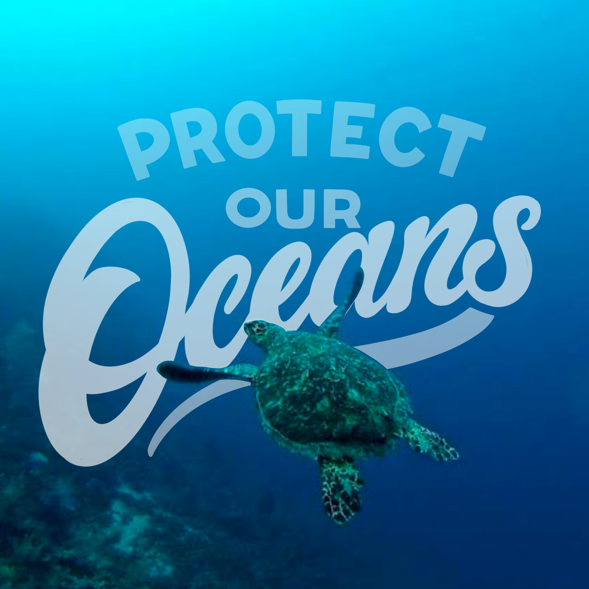 Handcrafted Type: Protect our Oceans