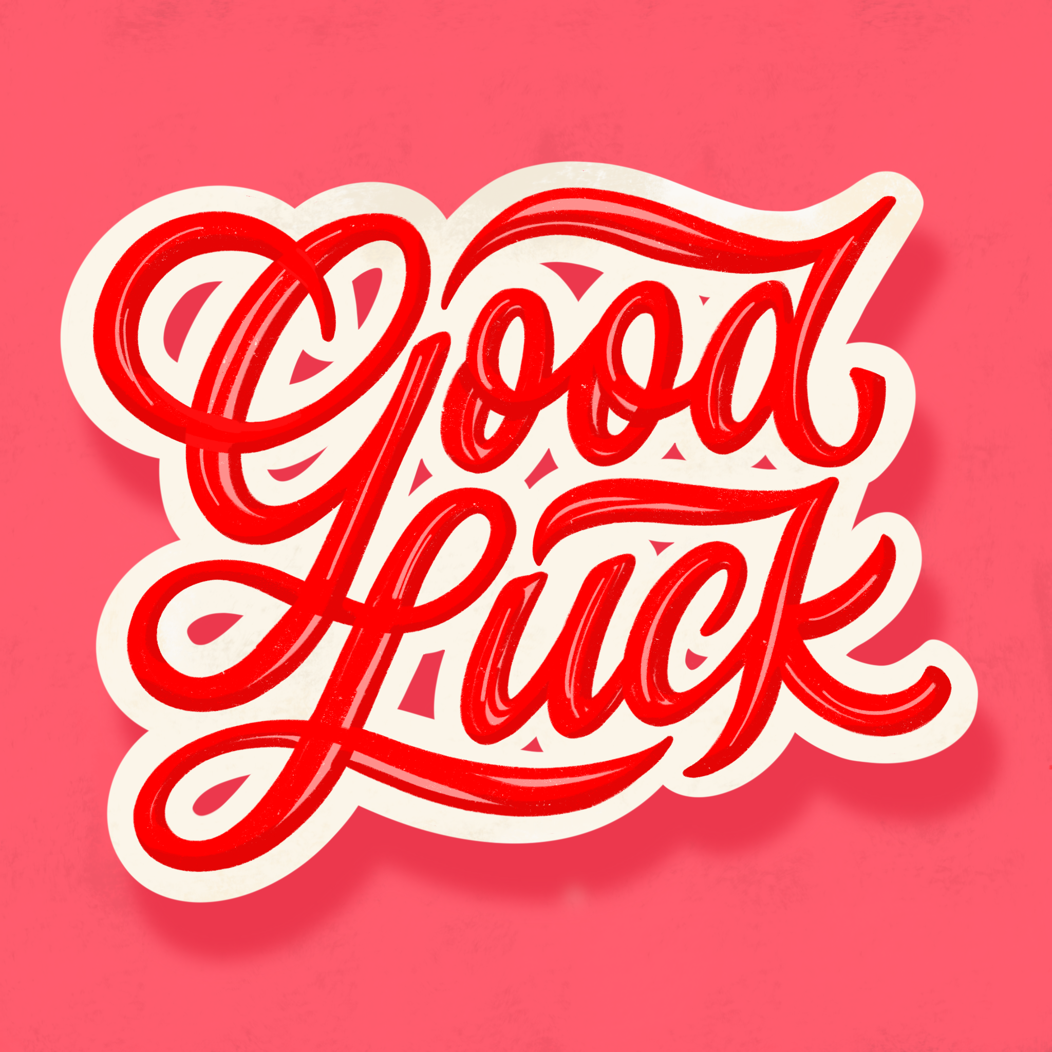 Handcrafted type: Good Luck